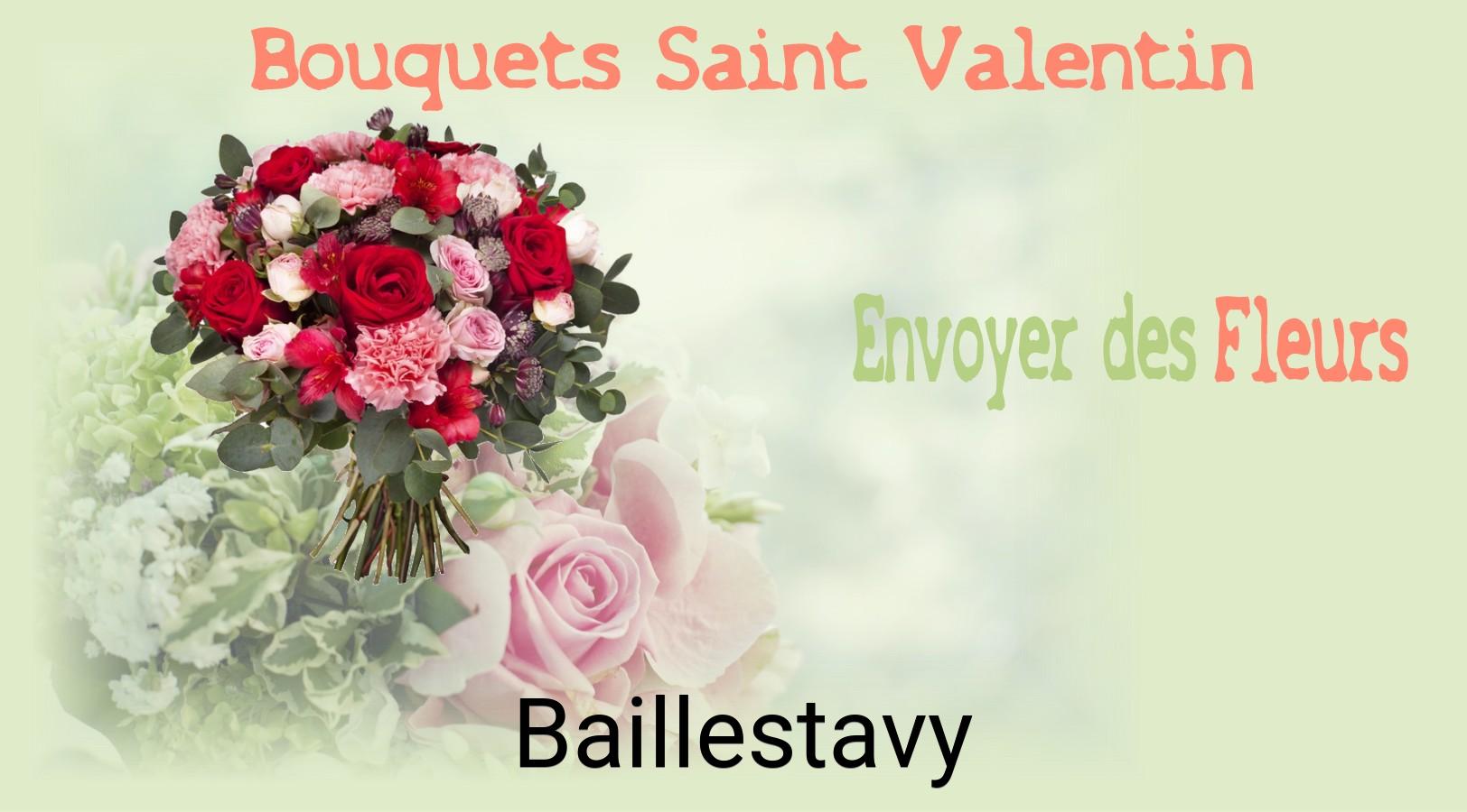 Roses de Saint-Valentin livrées à Baillestavy